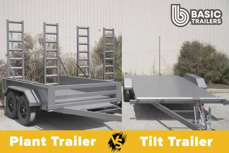 Plant Trailer VS Tilt Trailers Plant Trailer VS Tilt Trailers