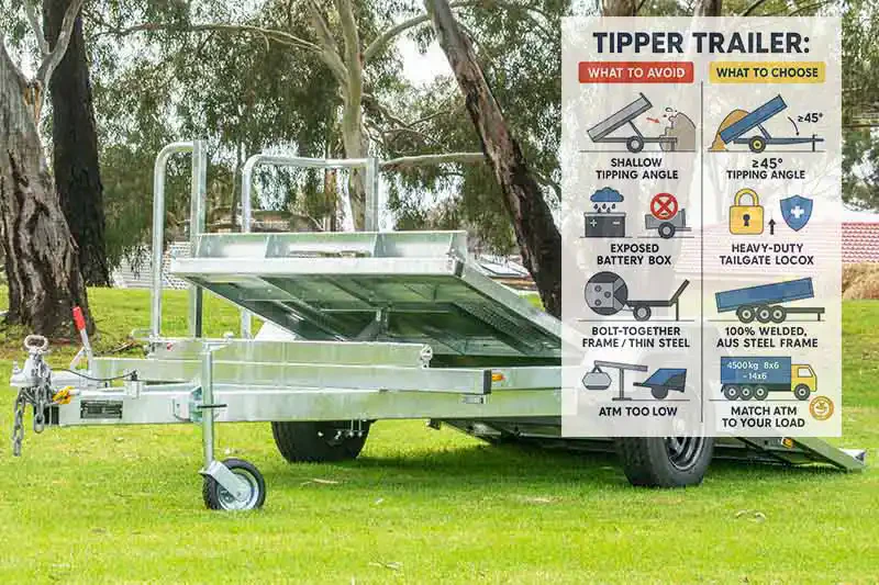 Tipper Trailer Tipper Trailer