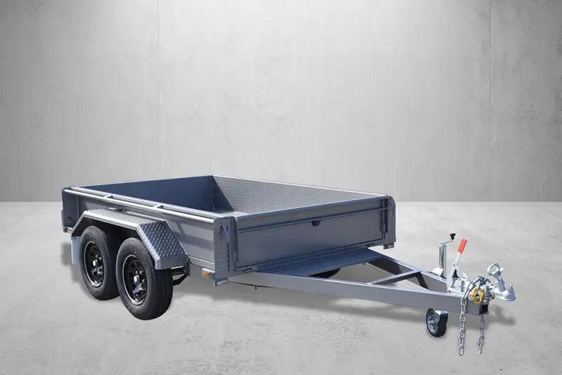 Basic Trailers Open Box Trailer Tandem Axle Box Trailer