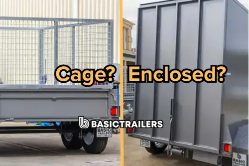 Benefits of cage trailers and enclosed trailers