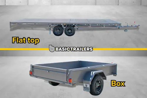 Guide to buying a flat top or box trailer
