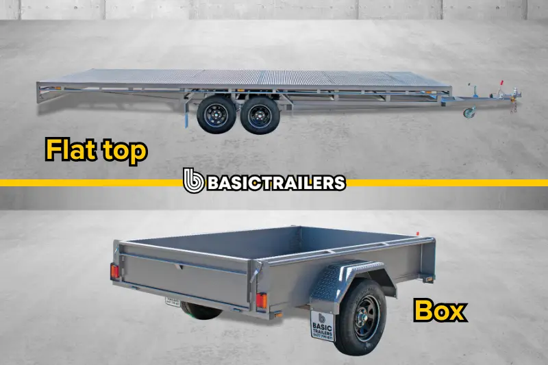 Guide to buying a flat top or box trailer