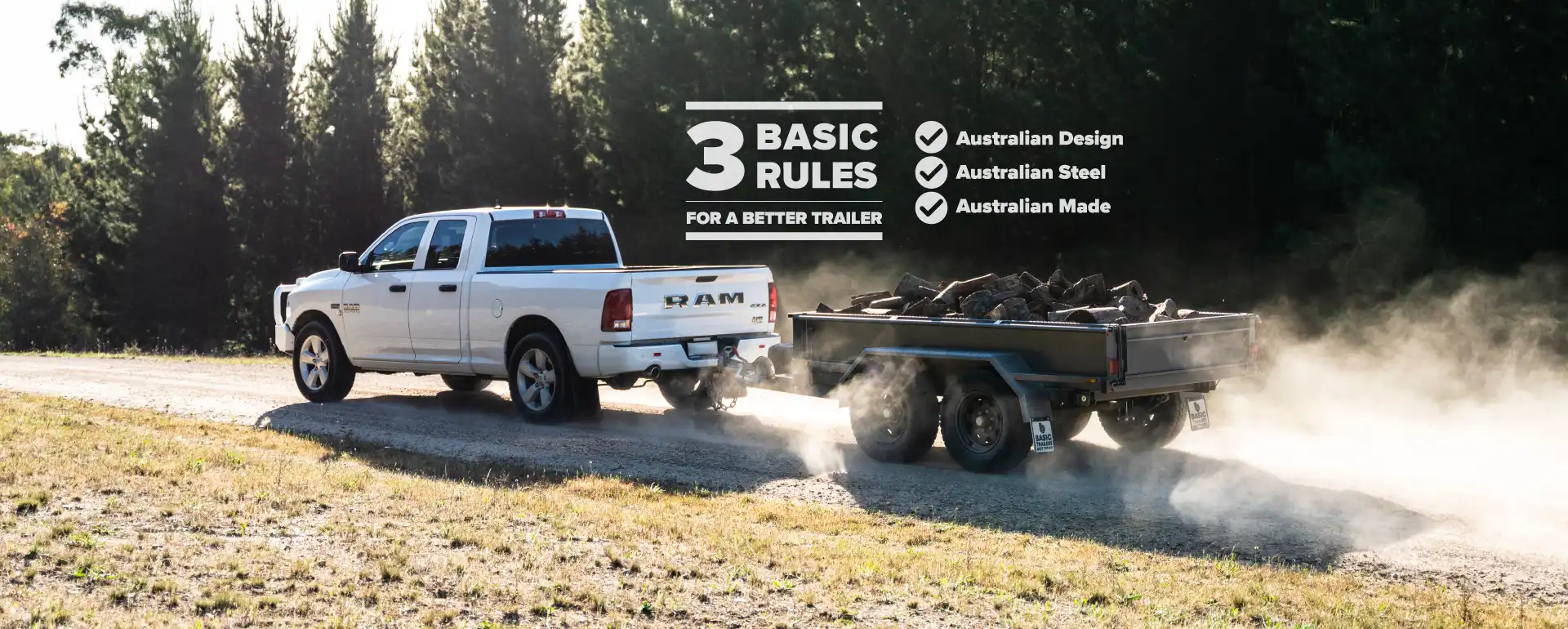 Tuff 8x5 Tipper Tandem Trailer in Adelaide