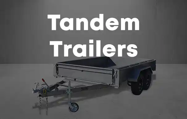 Tandem axle trailers for sale