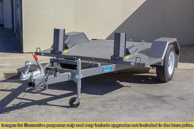 8X4 Motorbike Trailers