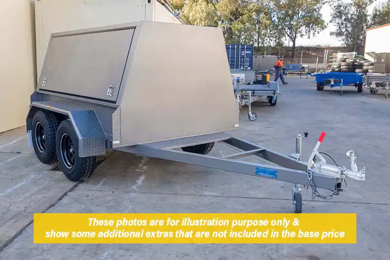 Adelaide Trailers For Sales: TRADESMAN-TRAILER-TANDEM-AXLE-8X5