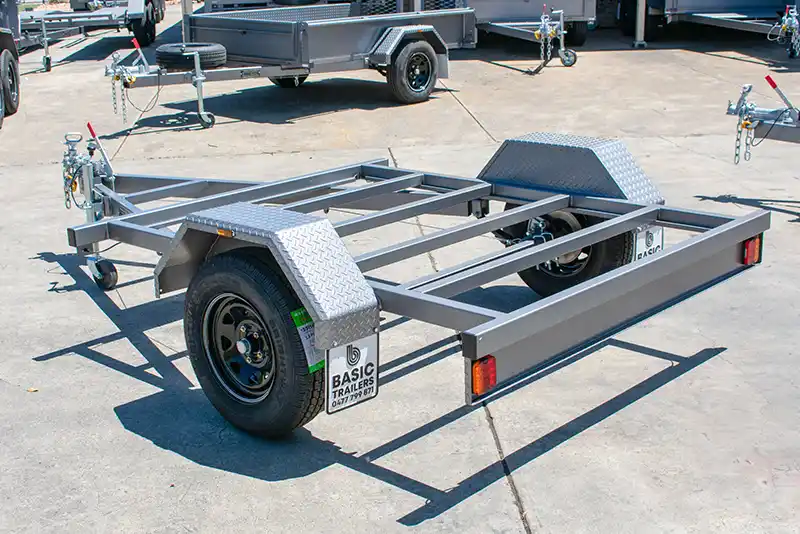 10X5 Rolling Chassis Trailers
