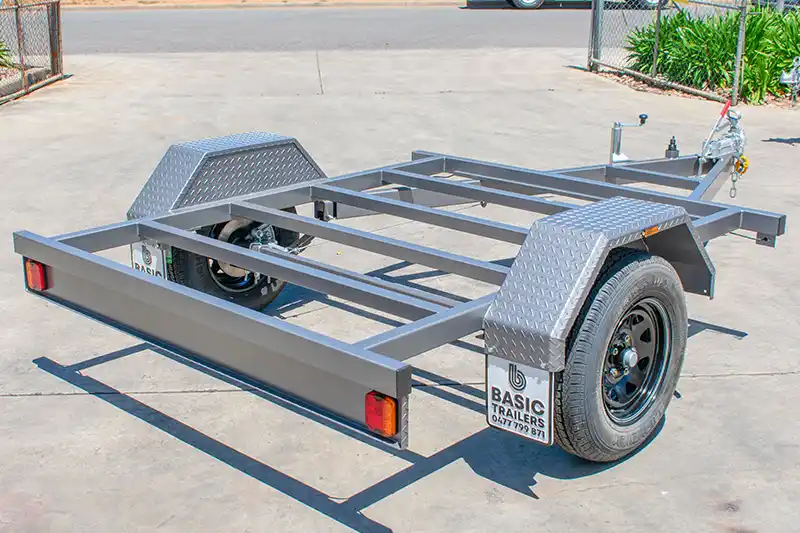 Trailer for Sale: ROLLING-CHASSIS-TRAILER-SINGLE-AXLE-8X5
