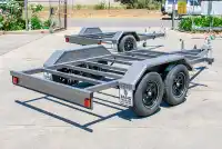 8X6 Rolling Chassis Trailers