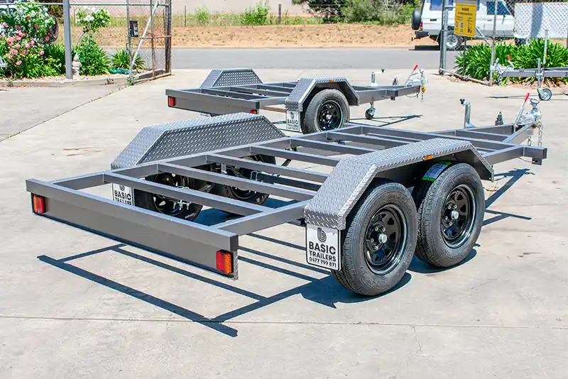 Trailer for Sale: ROLLING-CHASSIS-TRAILER-TANDEM-AXLE-12X5