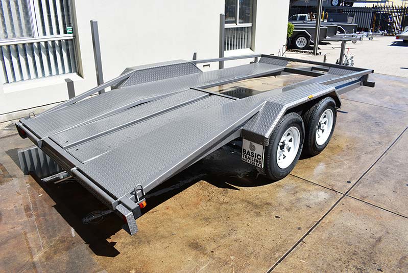 Adelaide Trailers For Sales: BEAVER-TAIL-CAR-TRAILER-14X6
