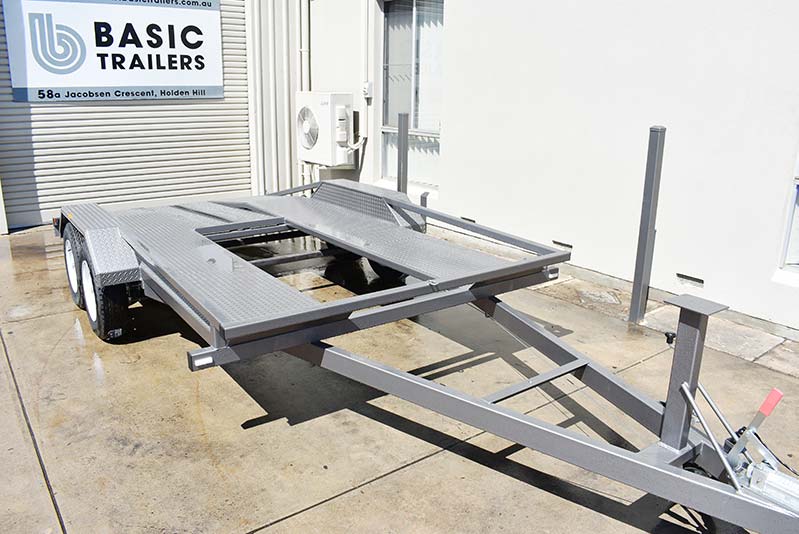 14x6.4 Open Floor Beavertail Car Trailer Car Trailer For Sale