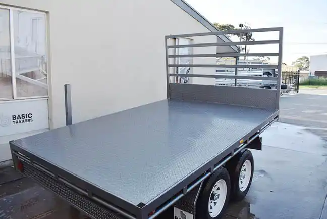Adelaide Trailers For Sales: HYDRAULIC-FLAT-TOP-TIPPER-12X7