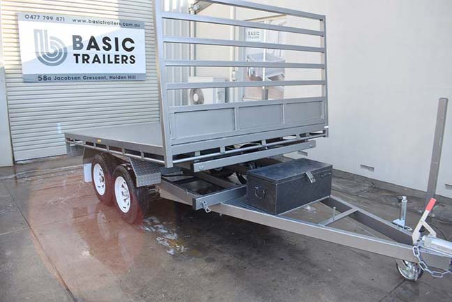 hydraulic flat top trailers