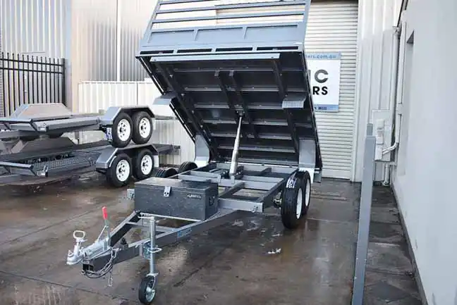 Adelaide Trailers For Sales: HYDRAULIC-FLAT-TOP-TIPPER-08X6