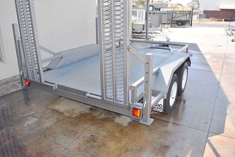 Tandem Trailers For Sales: TANDEM-OPEN-PLANT-TRAILER-10X5