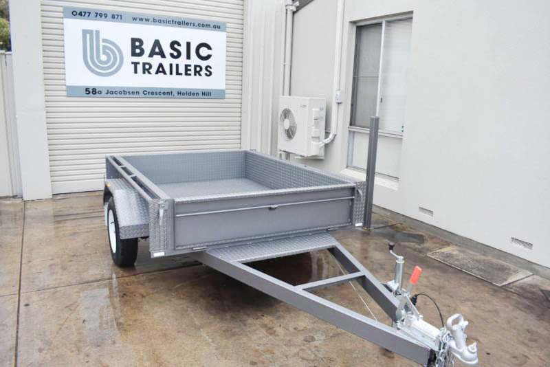 Single Trailers For Sales: SINGLE-TRAILER-7X5
