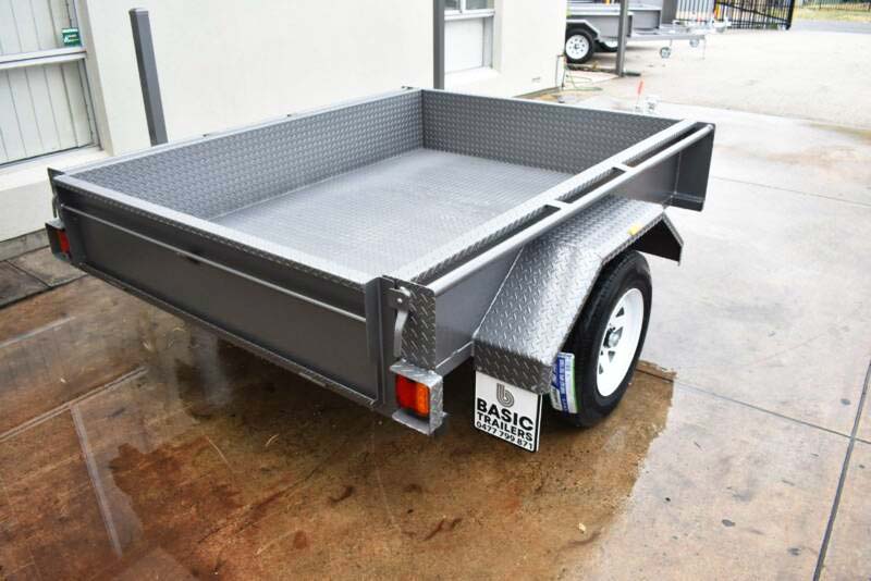 Single Trailers For Sales: SINGLE-TRAILER-7X6