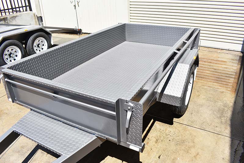 8X4 Single Axle Trailer Single Axle Trailer, Box Trailer For Sale