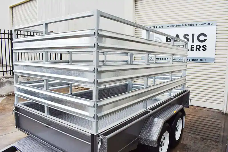 10X5 Stock Crate Trailers