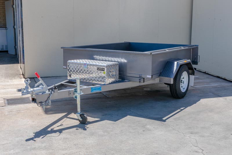 7X5 Tipper Single Axle Trailer Single Axle Trailer, Box Trailer